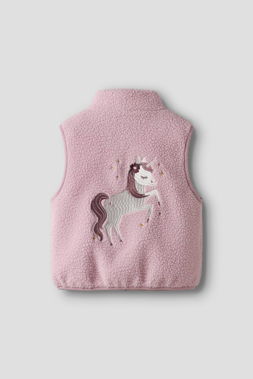 Name It - Nmfmall Sherpa Vest - 4893086 Keepsake Lilac