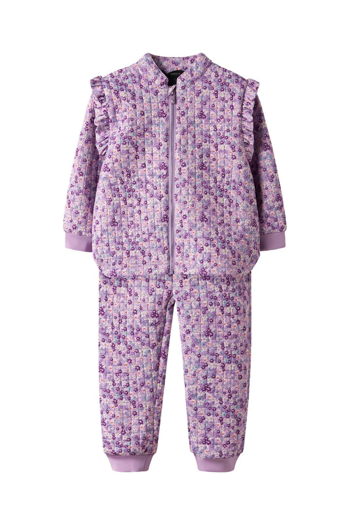 Name It - Nmfmoon Quilted Set 1Fo - 4872528 Violet Tulle