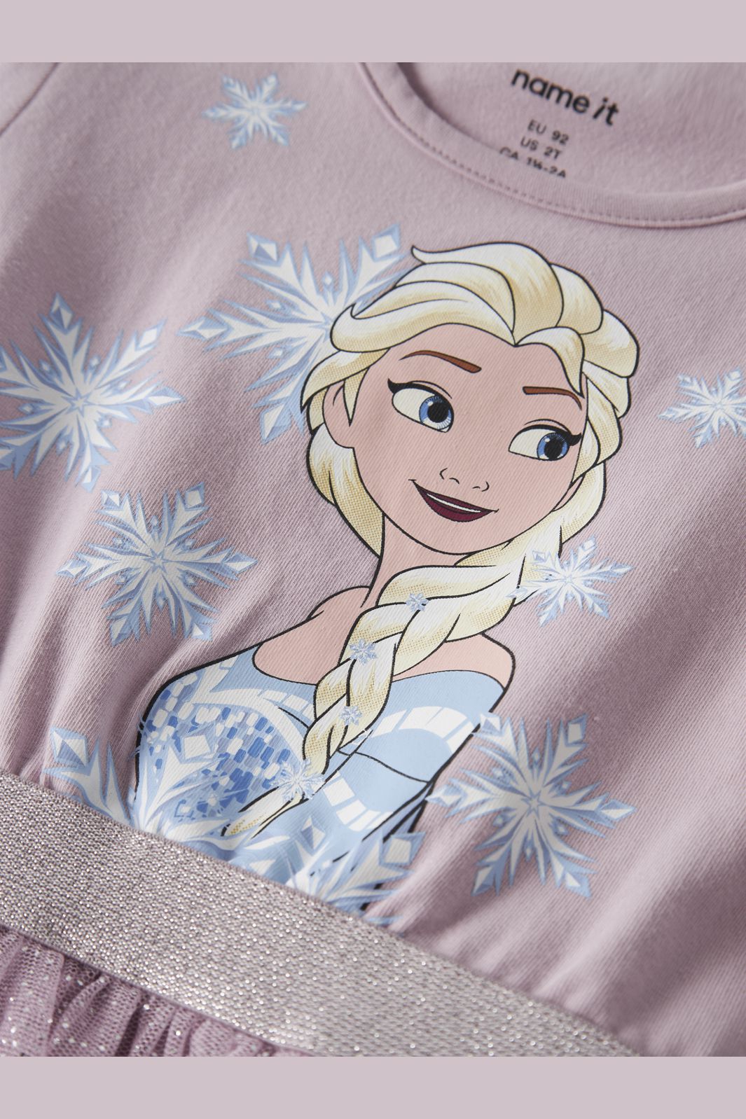 Name It - Nmfosimi Frozen Ls Tulle Dress Lnoos Wdi - 4880301 Keepsake Lilac