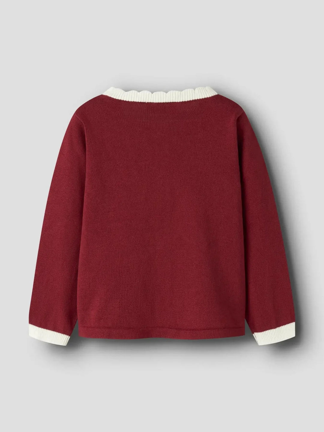 Name It - Nmfralbos Ls Knit Card - 5158244 Red Dahlia Cardigans 