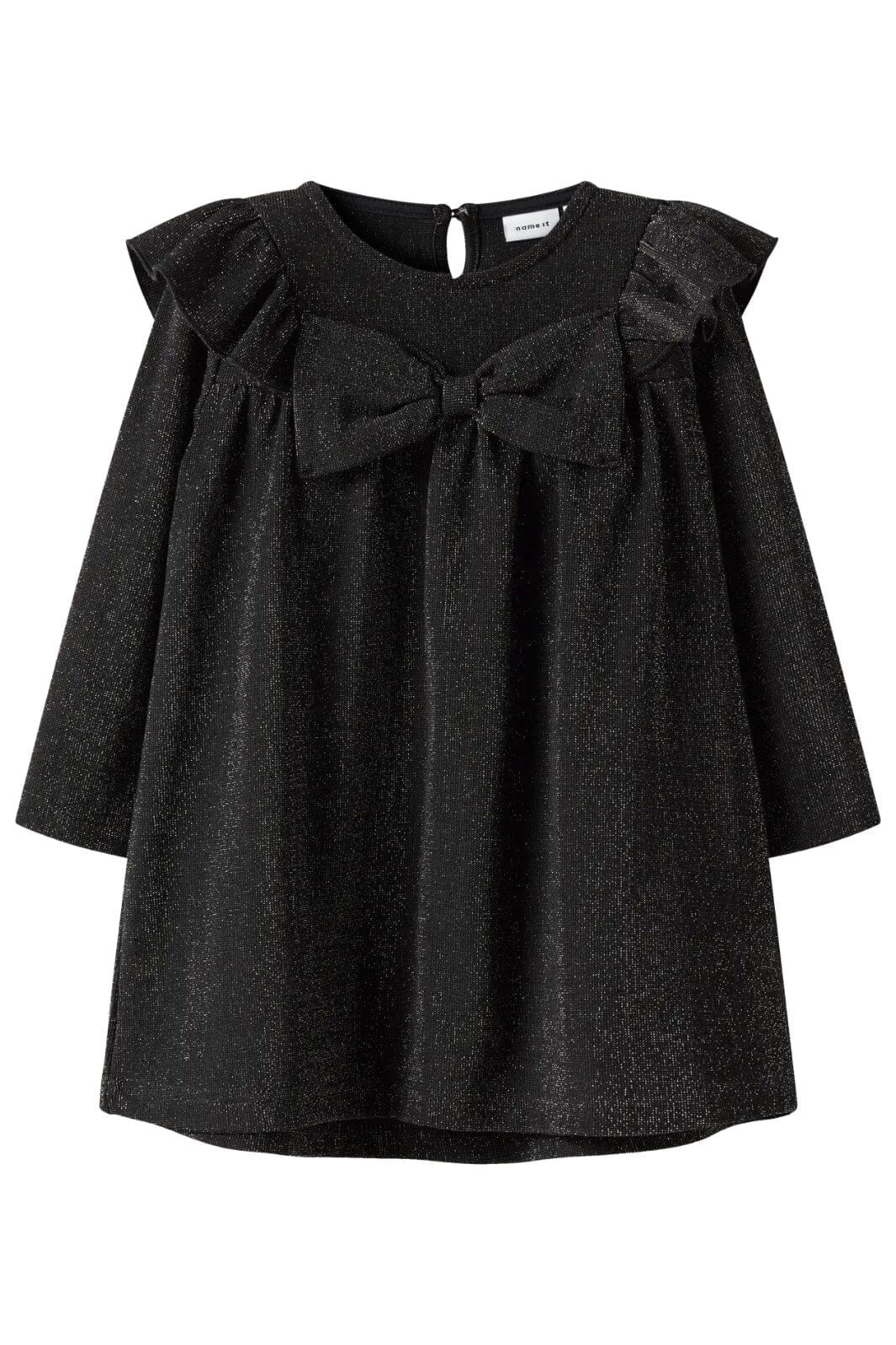 Name It - Nmfroisin M Ls Dress - 4874539 Black Kjoler 