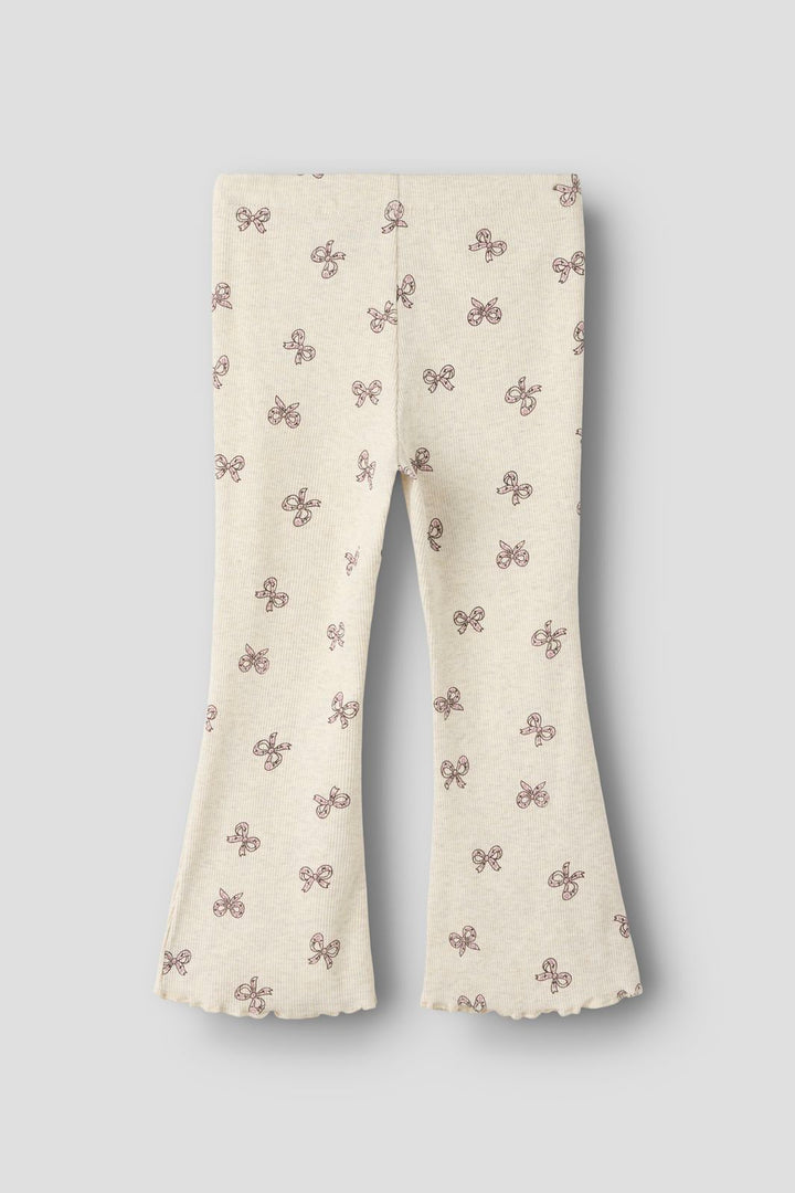 Name It - Nmfrulies Flared Legging - 5115331 Peyote Melange