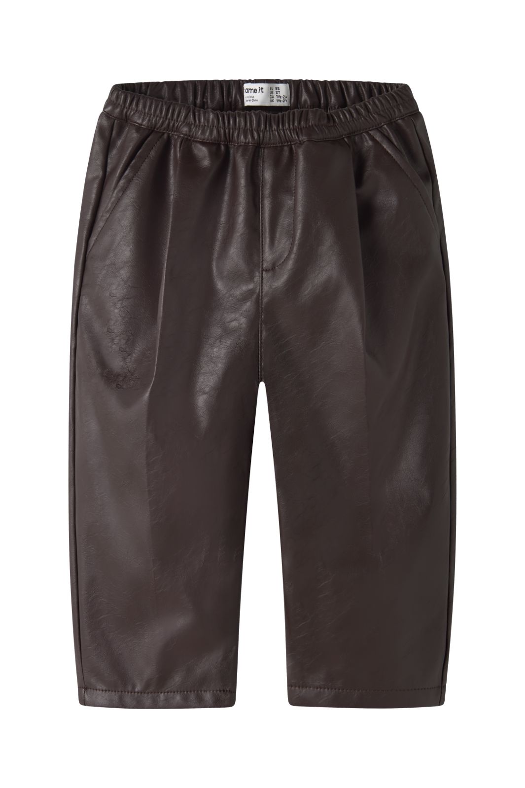 Name It - Nmfsliva Pu Pant - 5130208 Chocolate Plum