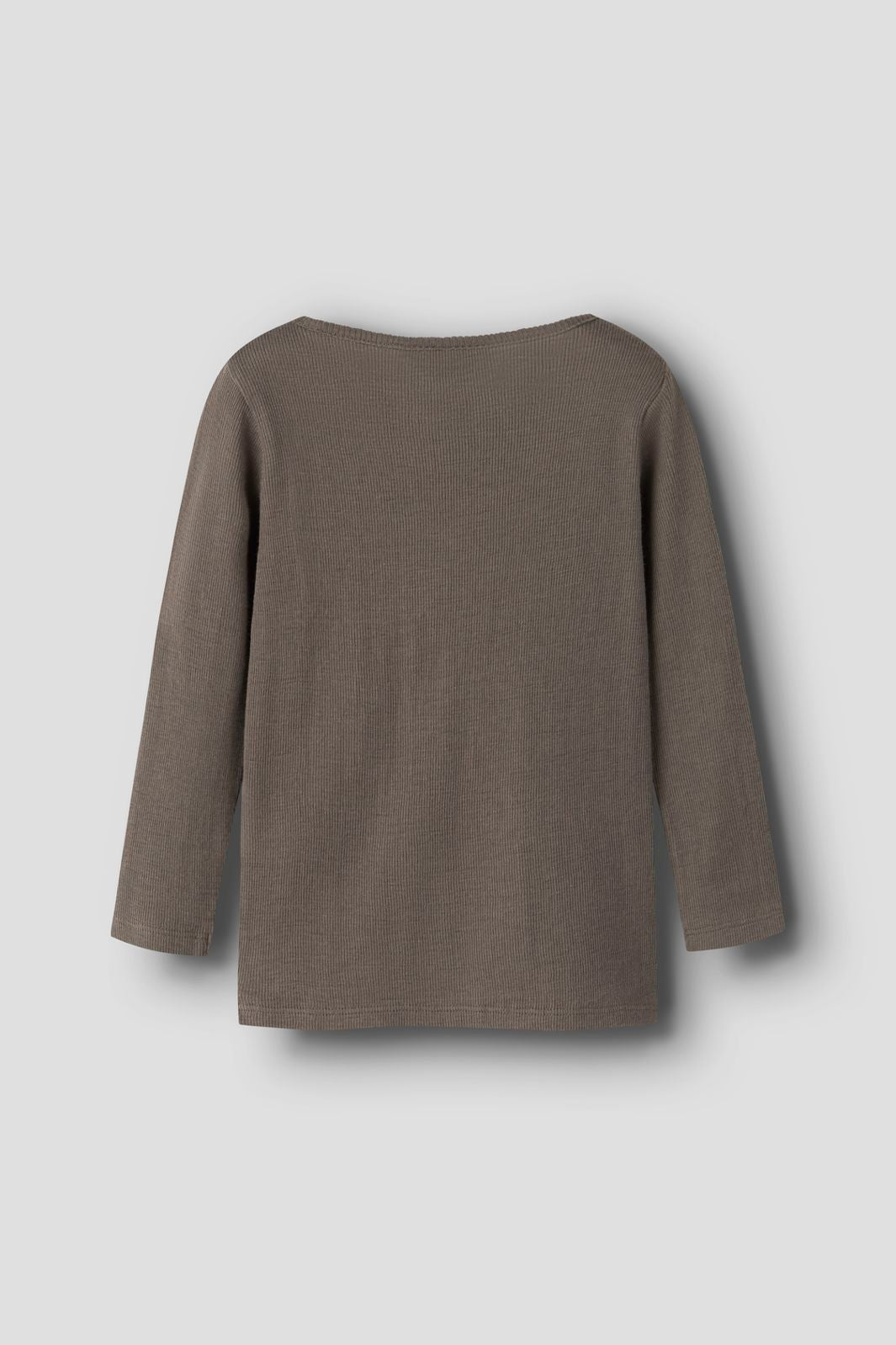 Name It - Nmmwossa Wo/Si Rib Ls Top - 4961030 Morel