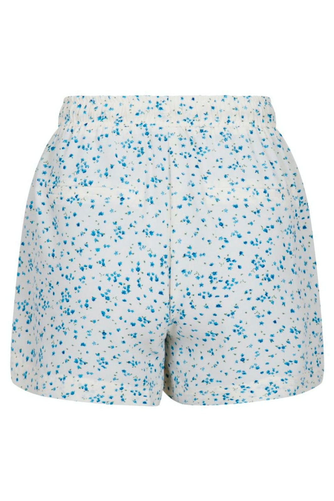 Neo Noir - Abbigail Flower Burst Shorts - Blue