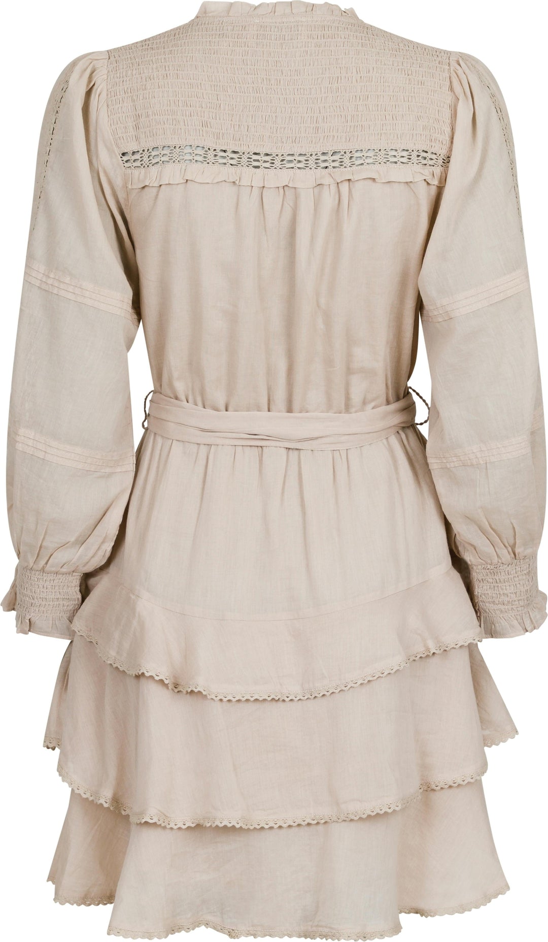 Neo Noir - Ada S Voile Dress - Sand