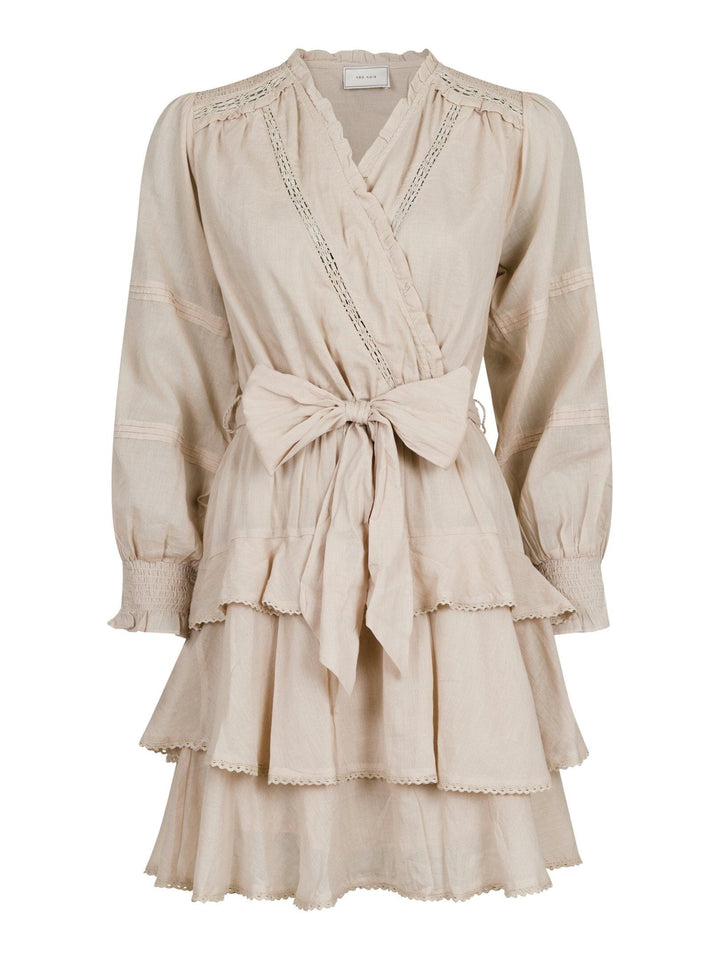 Neo Noir - Ada S Voile Dress - Sand Kjoler 