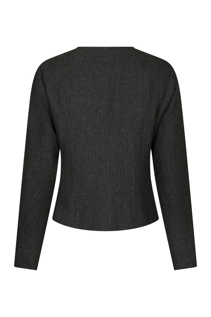 Neo Noir - Amanda Herringbone Jacket 165445 - 132 - Antracit