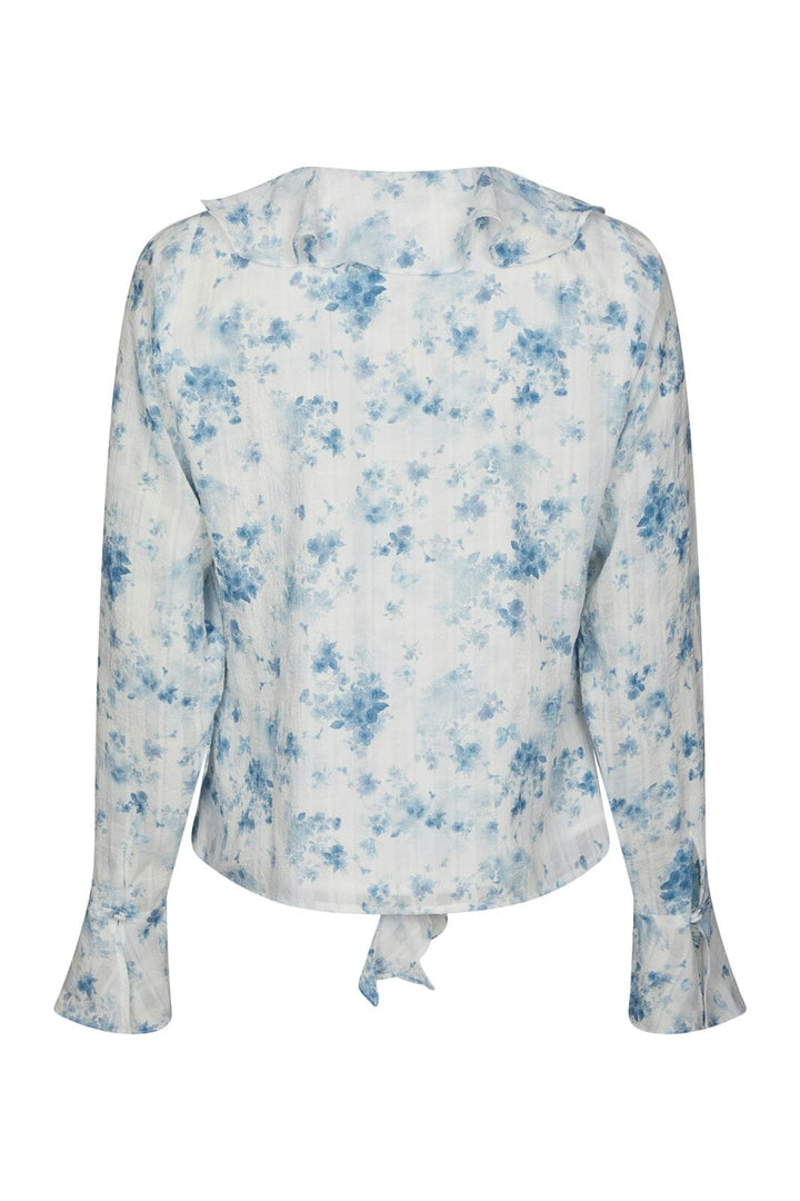 Neo Noir - Anika Fleur Blouse 169222 - 460 - Blue Floral