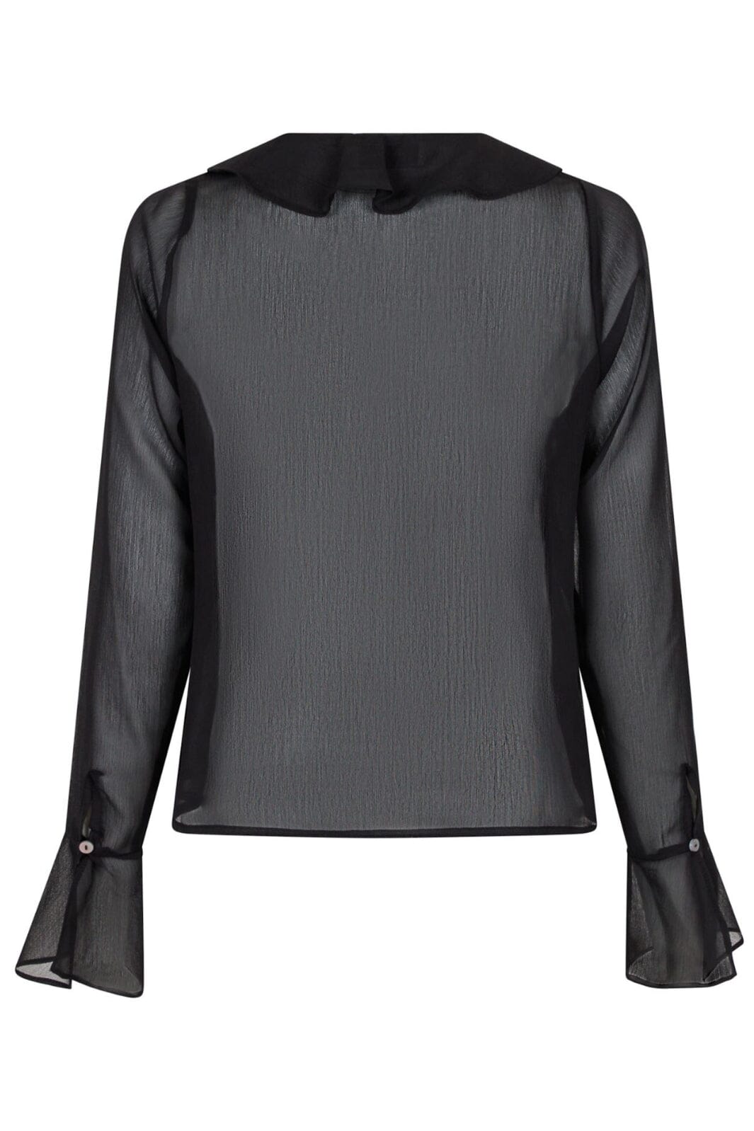 Neo Noir - Anika Frill Blouse - Black