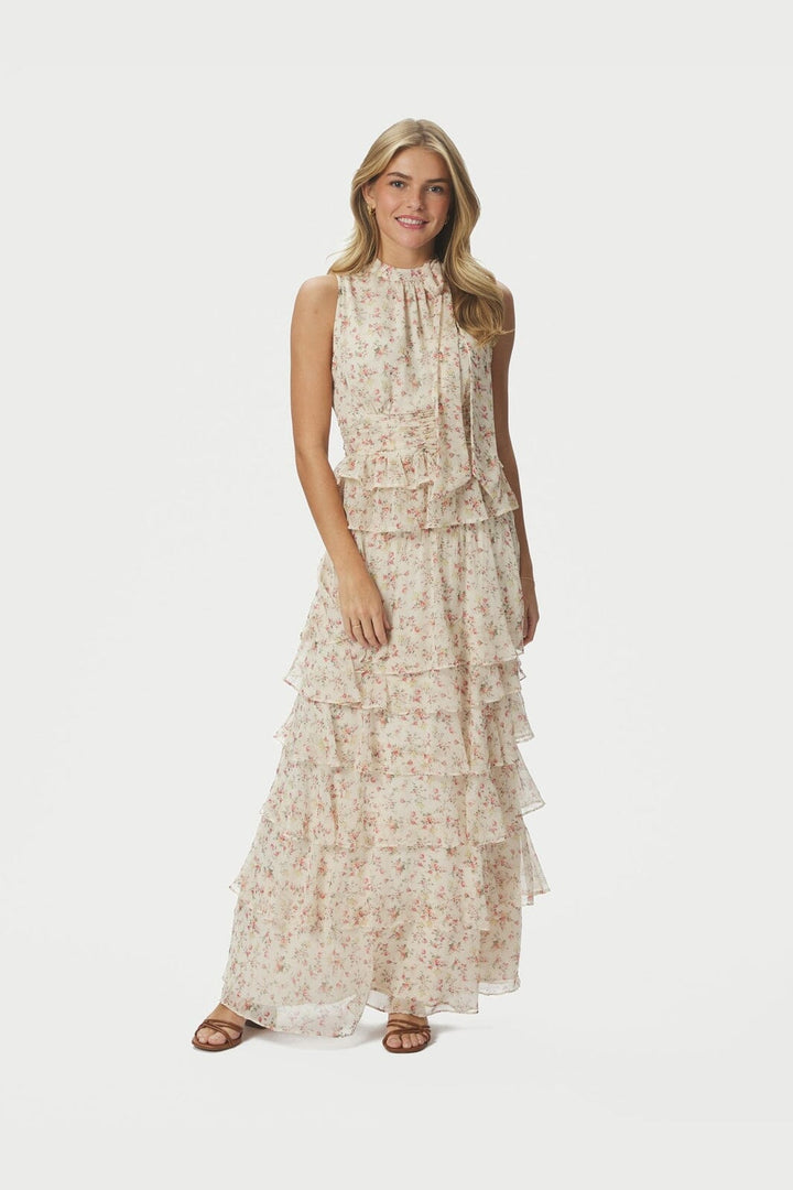 Neo Noir - Ansol Meadow Printed Top 168371 - 122 - Creme