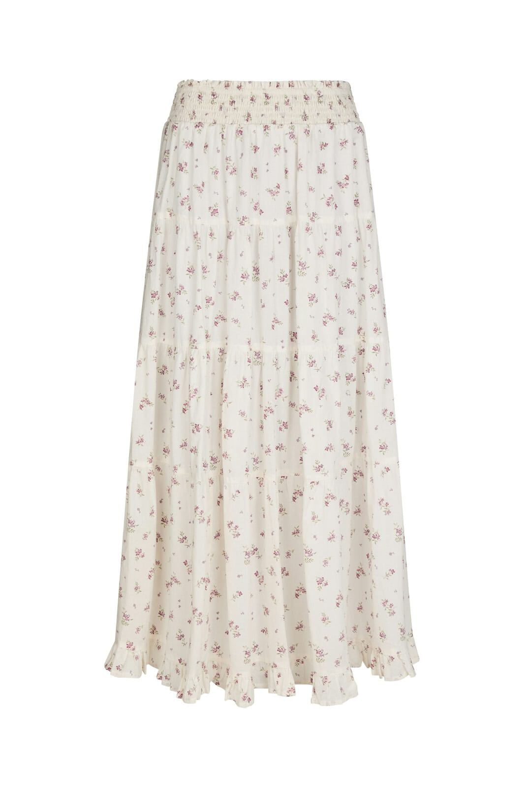 Neo Noir - Asta Small Blossom Skirt 165649 - 122 - Creme