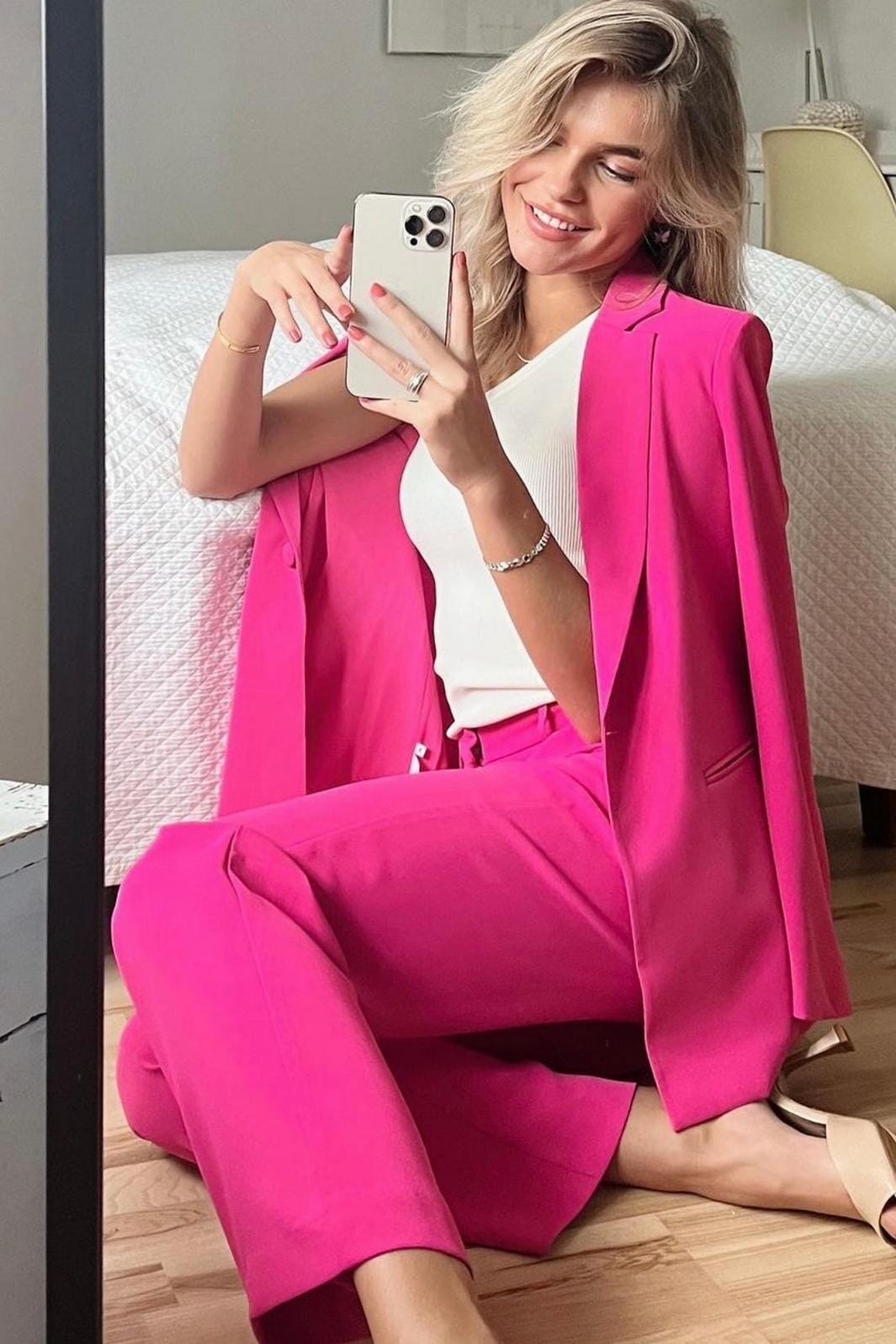 Forudbestilling - Neo Noir - Avery Blazer - Pink (Uge 20/21) Blazere 