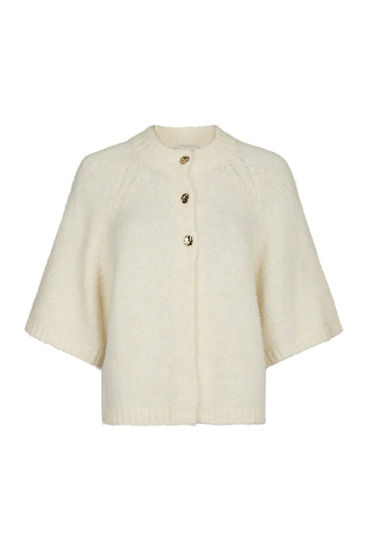Neo Noir - Benuta Fluffy Knit Cardigan 165816 - 121 - Off White