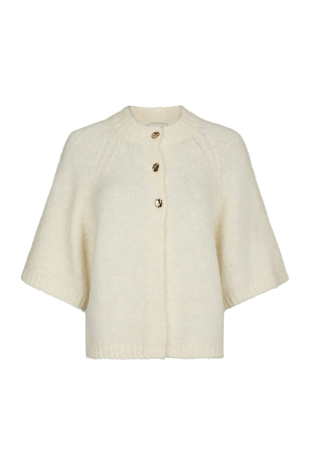 Neo Noir - Benuta Fluffy Knit Cardigan 165816 - 121 - Off White