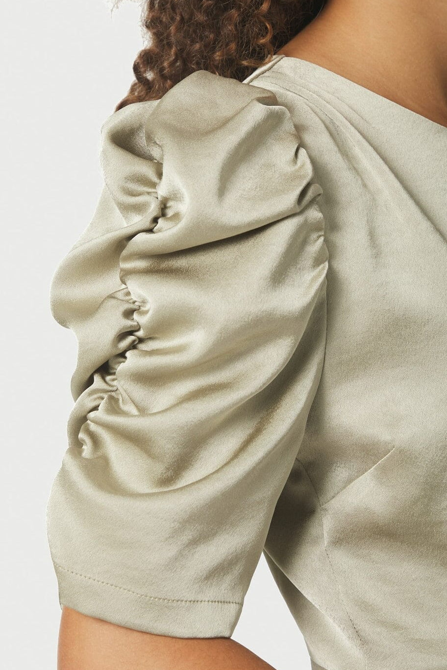 Neo Noir - Benuti Solid Dress 166584 - 154 - Light Green