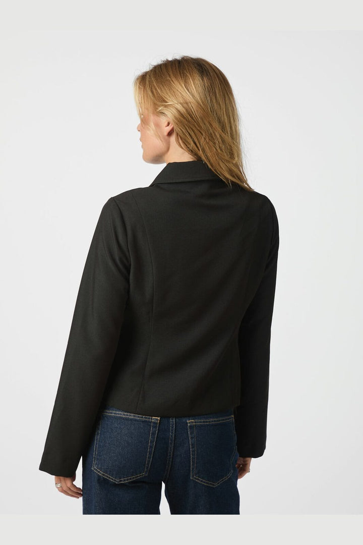 Neo Noir - Bertha Structure Blouse 166897 - 100 - Black