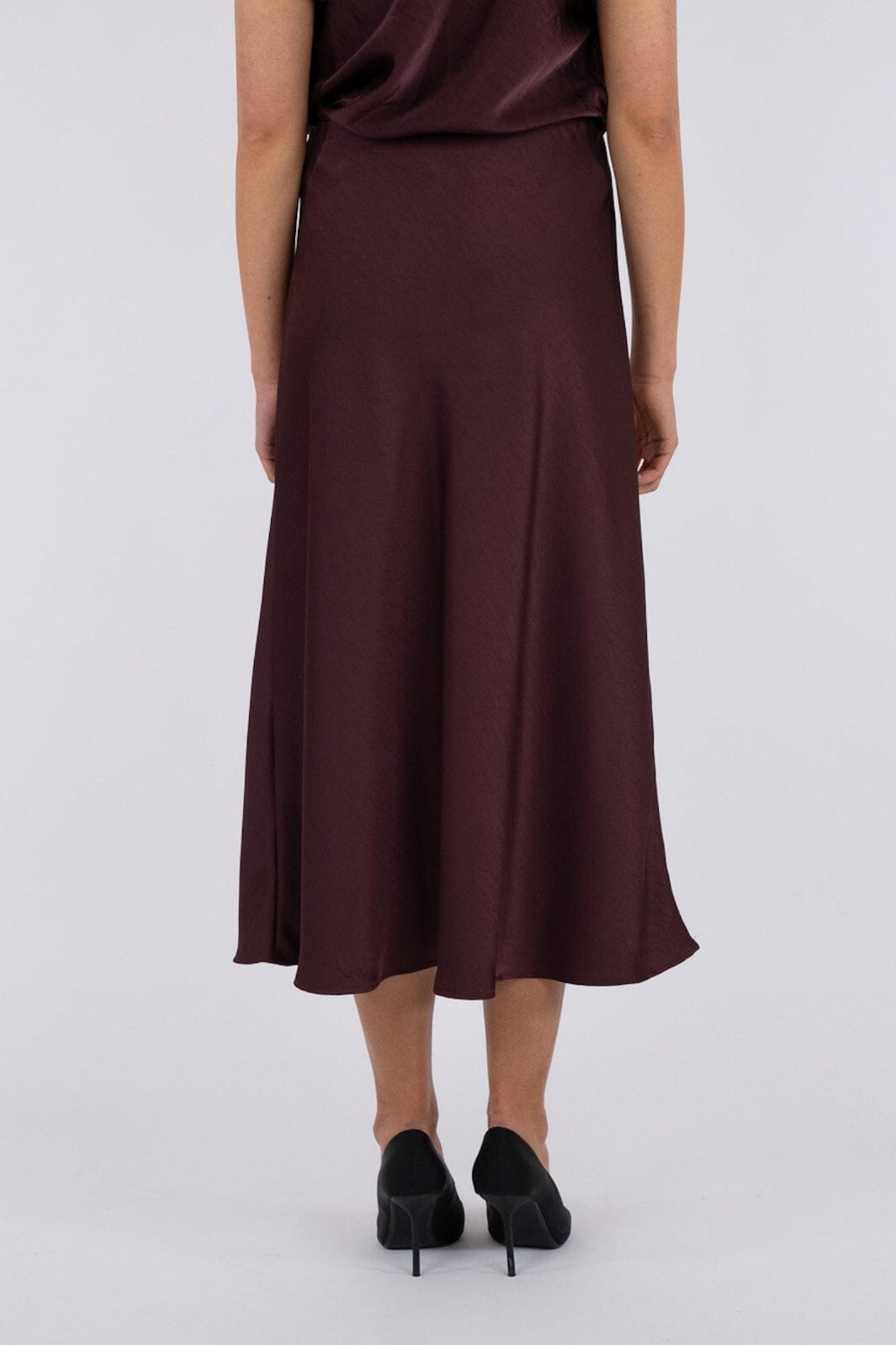 Neo Noir - Bovary Skirt - Burgundy