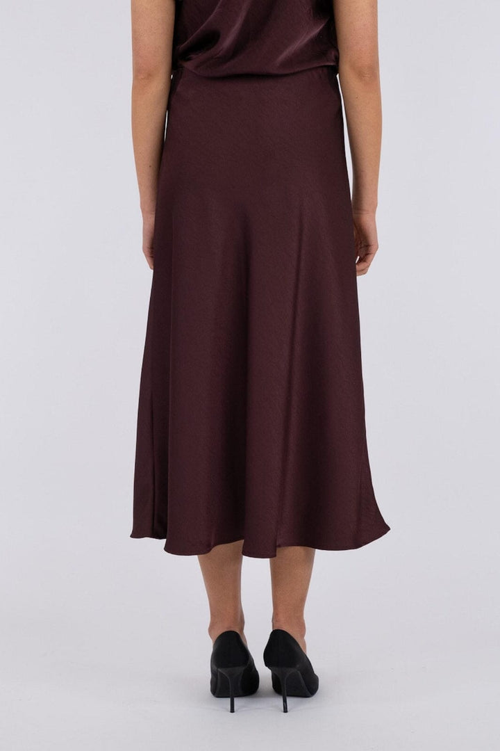 Neo Noir - Bovary Skirt - Burgundy