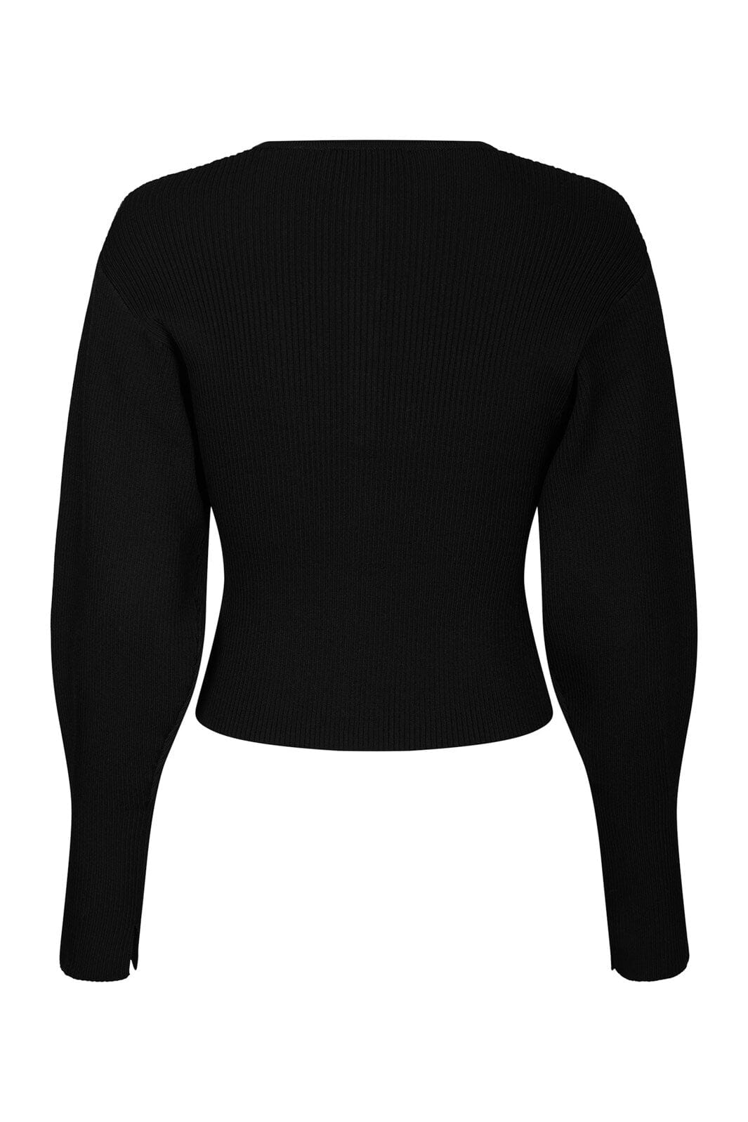 Neo Noir - Briano Stitch Knit Cardigan 166423 - 100 - Black