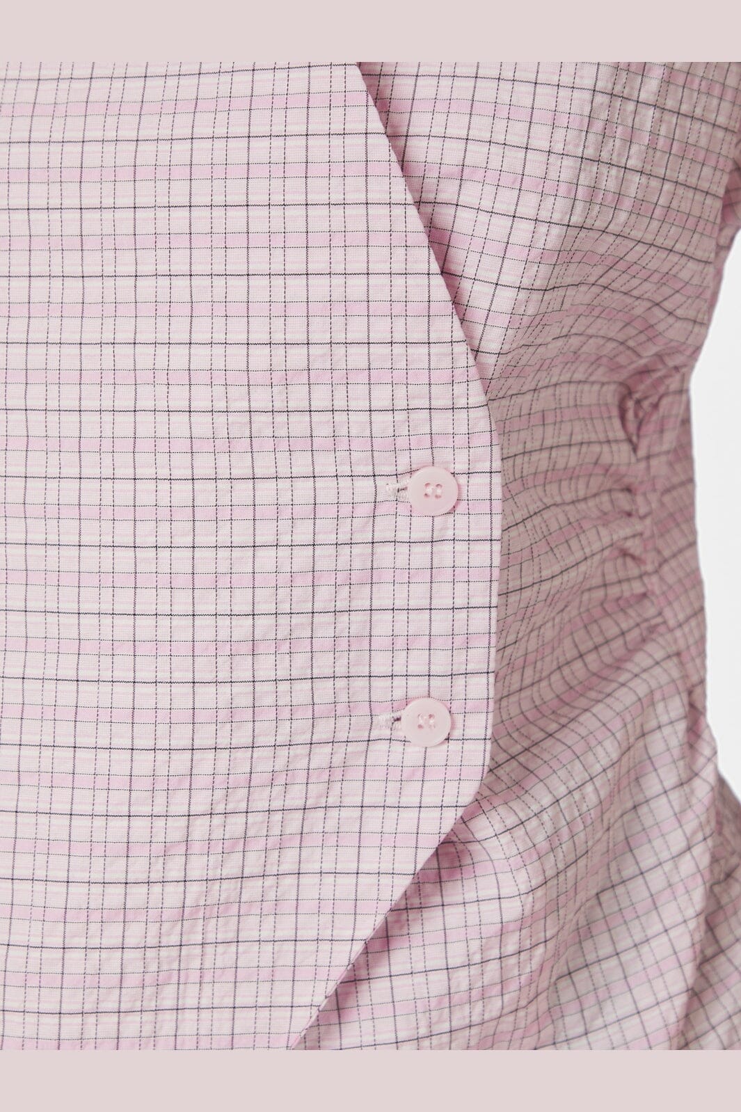 Neo Noir - Celest Check Top 169021 - 754 - Light Pink