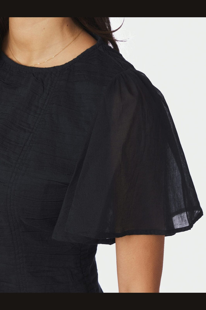 Neo Noir - Circle S Voile Dress 169038 - 141 - Navy