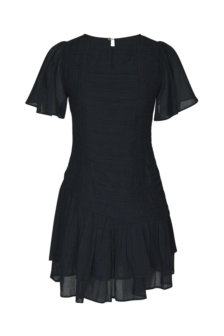 Neo Noir - Circle S Voile Dress 169038 - 141 - Navy