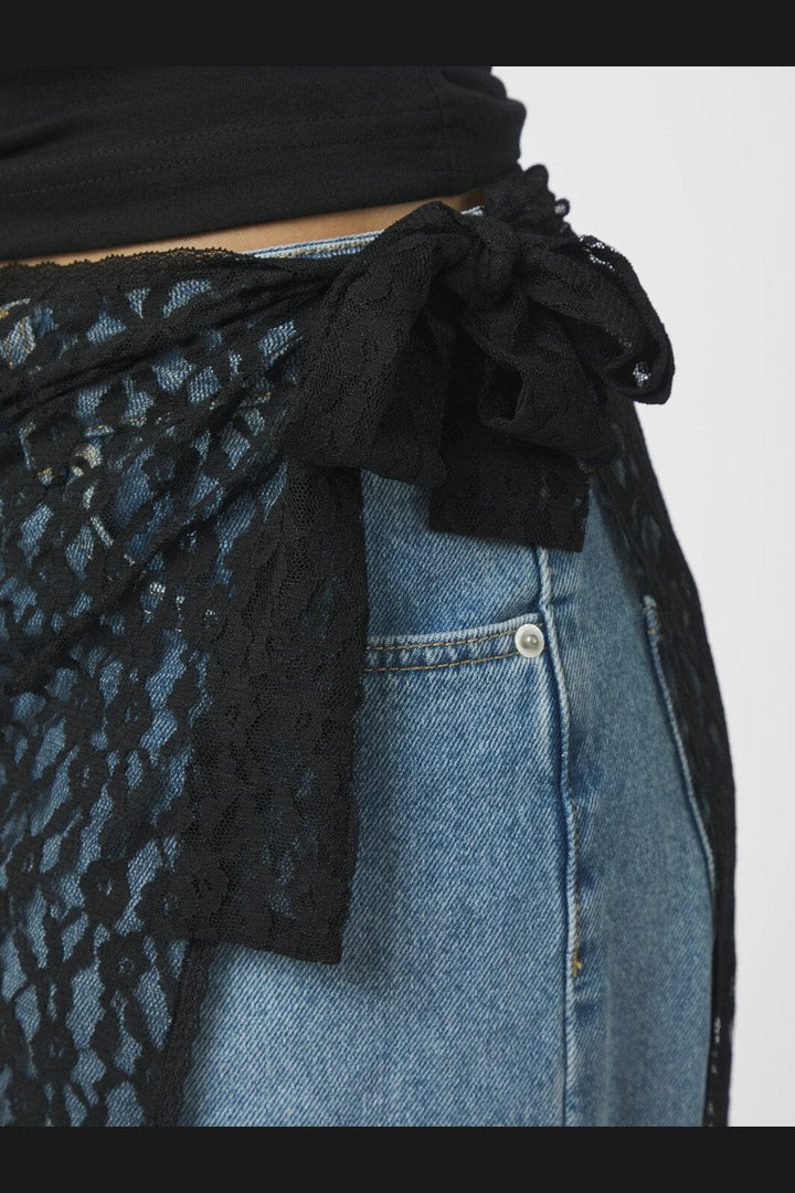 Neo Noir - Diffana Wrap Skirt 166872 - 100 - Black