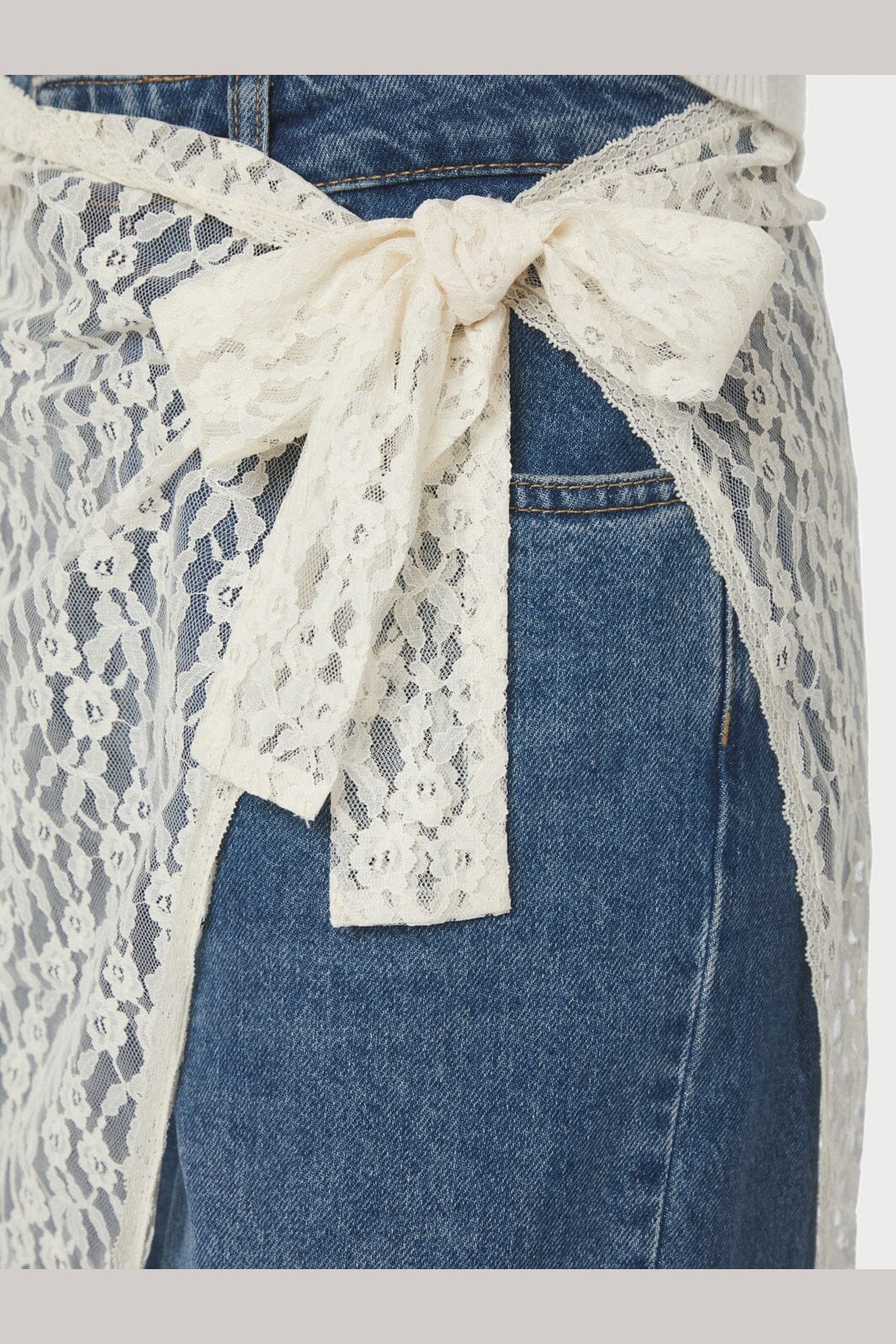 Neo Noir - Diffana Wrap Skirt 166872 - 122 - Creme