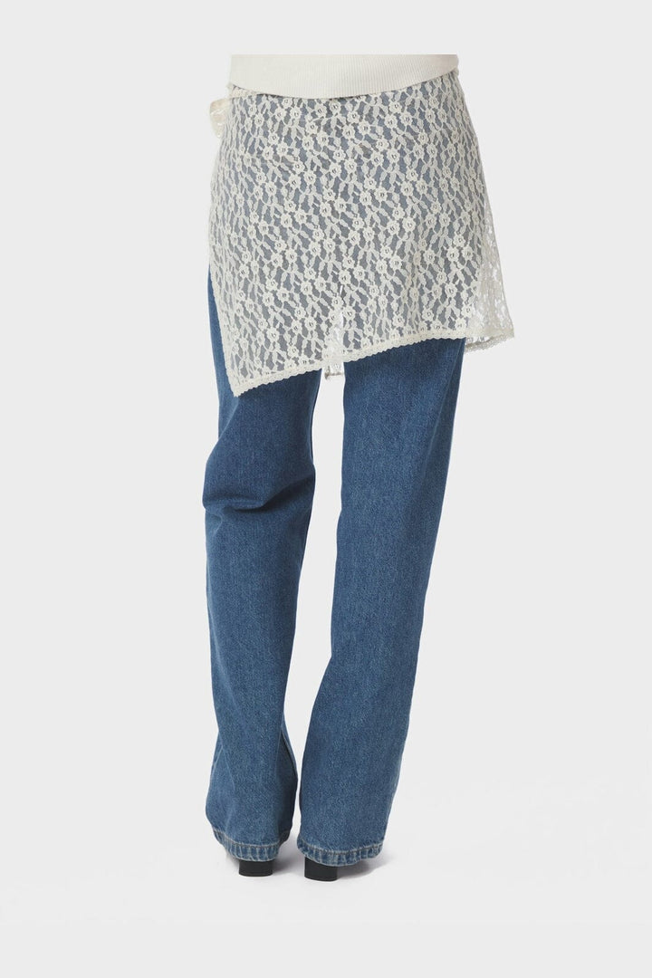 Neo Noir - Diffana Wrap Skirt 166872 - 122 - Creme