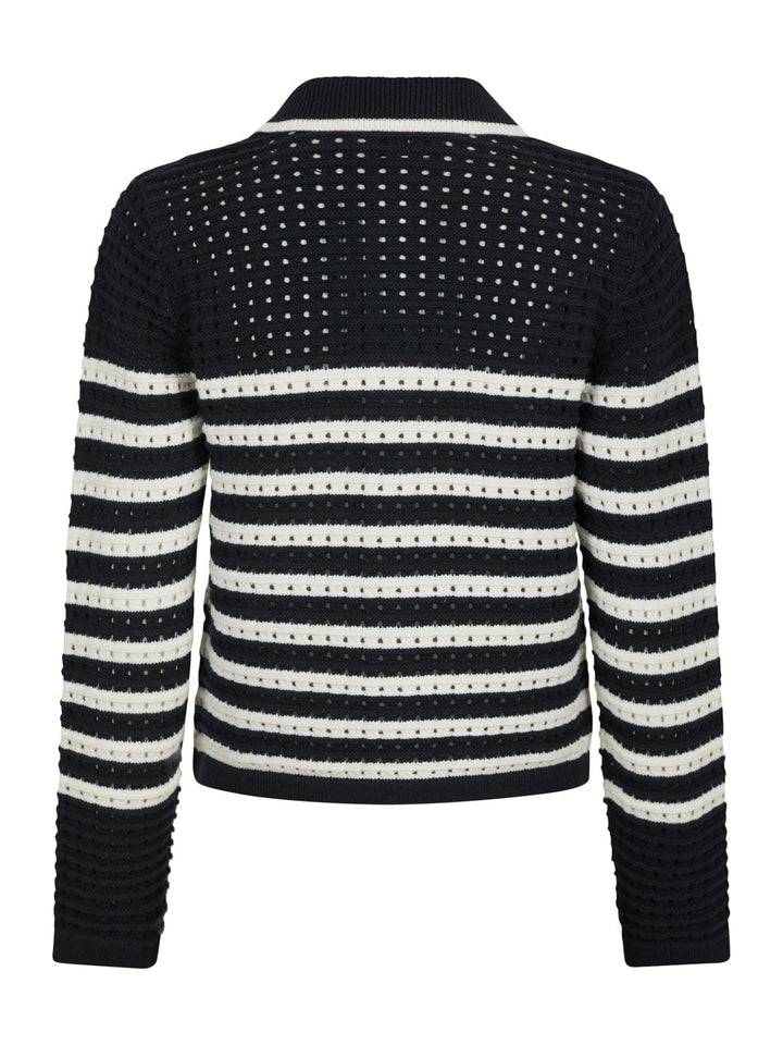 Neo Noir - Effie Knit Cardigan 164571 - 141 - Navy