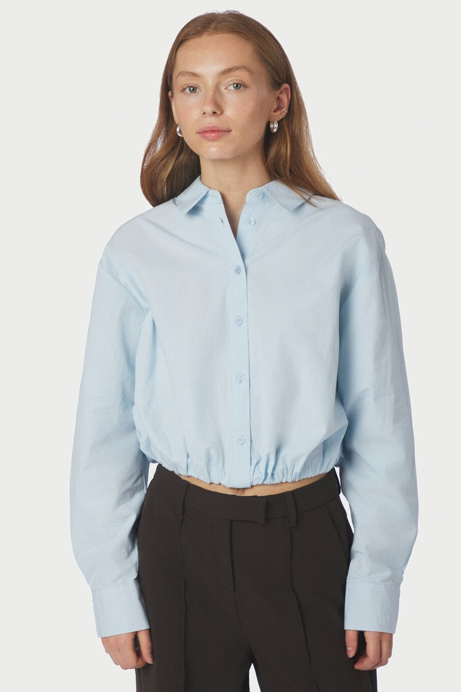 Neo Noir - Emmana C Poplin Shirt 167941 - 145 - Light Blue