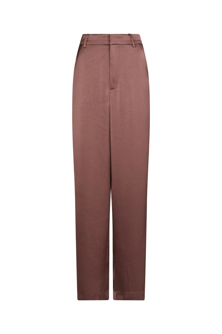 Neo Noir - Emmett Heavy Sateen Pants 164136 - 393 - Dark Rose