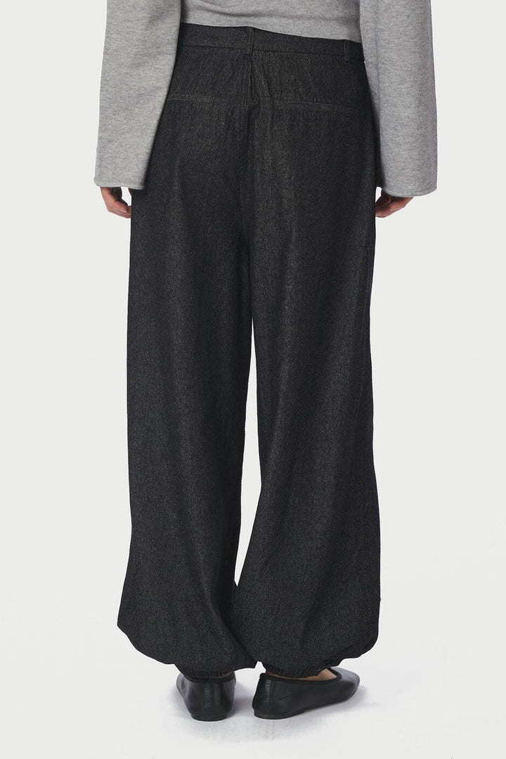 Neo Noir - Fayla Denim Balloon Pants 167399 - 100 - Black