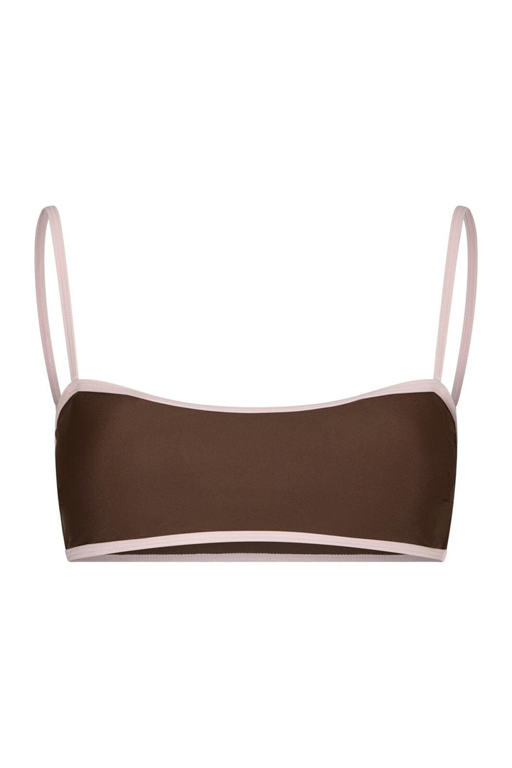 Neo Noir - Fia Solid Contrast Bikini Top 167792 - 754 - Light Pink