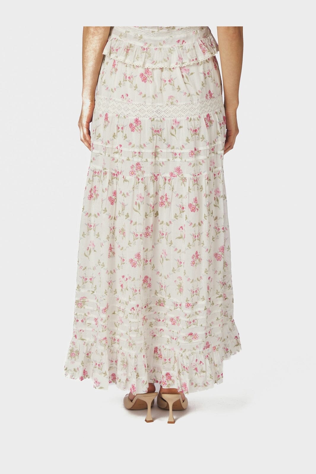 Neo Noir - Fippo Spring Flower Skirt 168727 - 121 - Off White