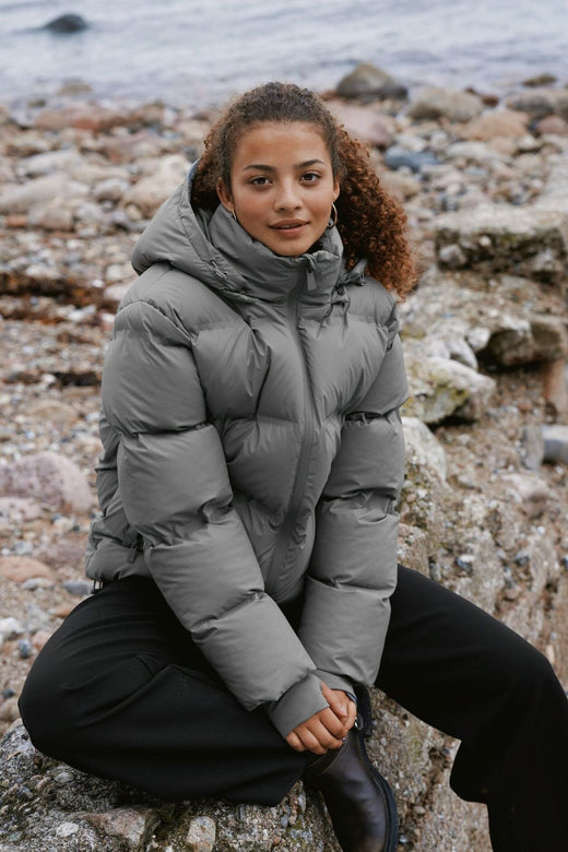 Neo Noir - Fox C Puffer Jacket 158082 - 130 - Grey Jakker 