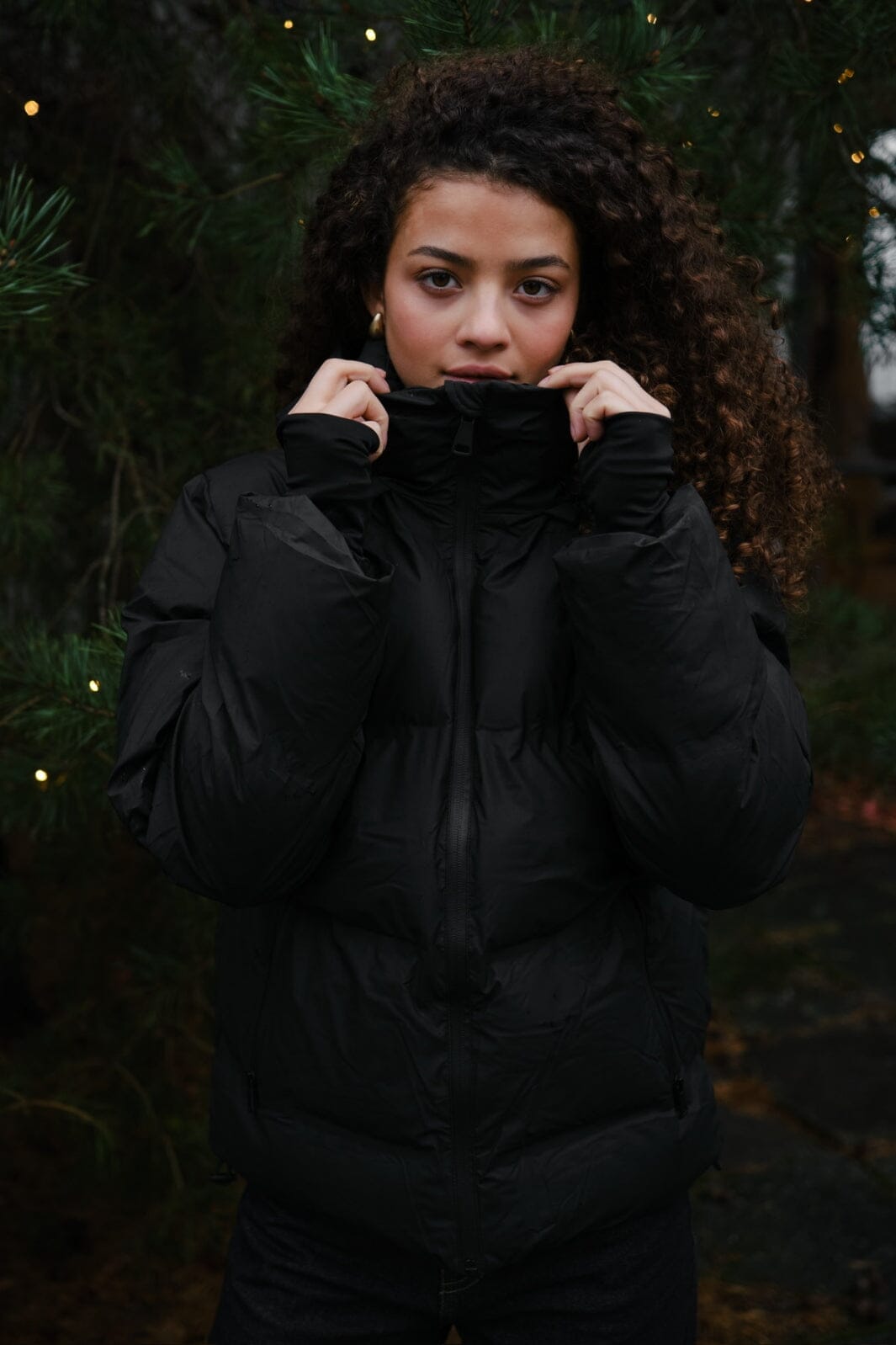 Neo Noir - Fox C Puffer Jacket - Black