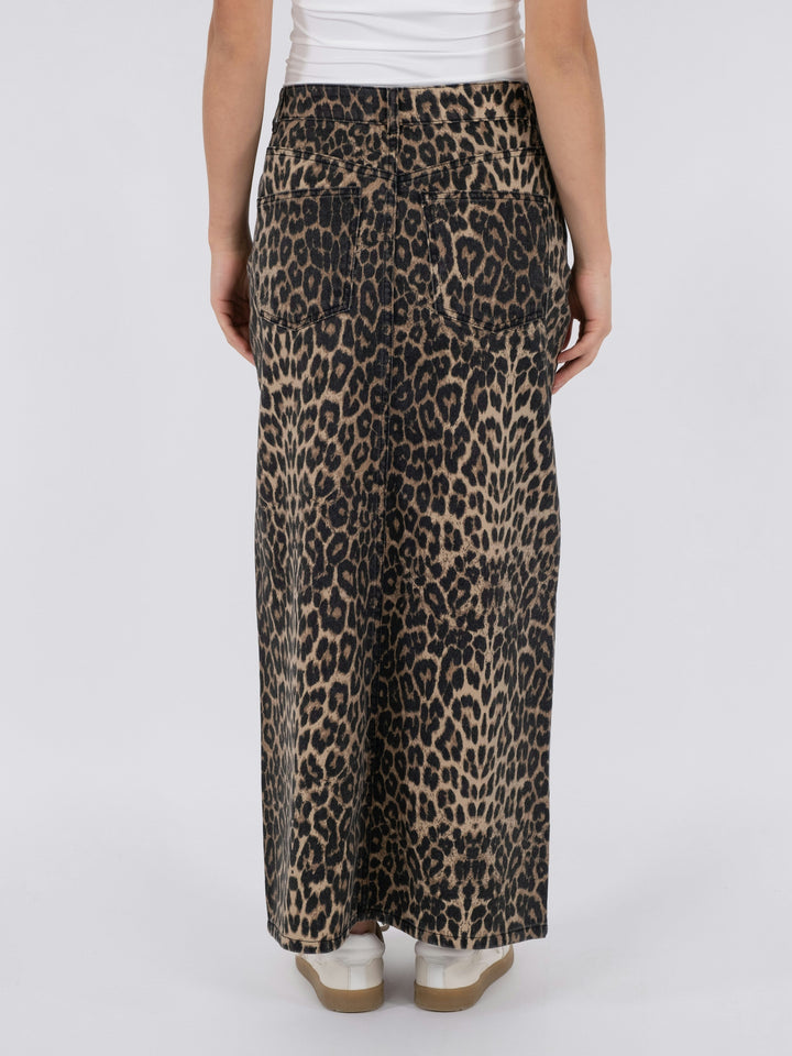 Neo Noir - Frankie Leopard Skirt - Leopard