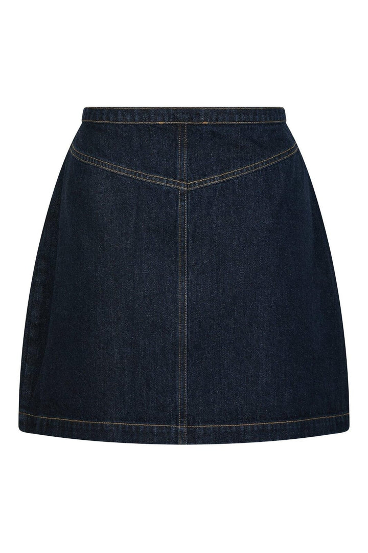 Neo Noir - Gabani Denim Skirt 164288 - Dark Blue