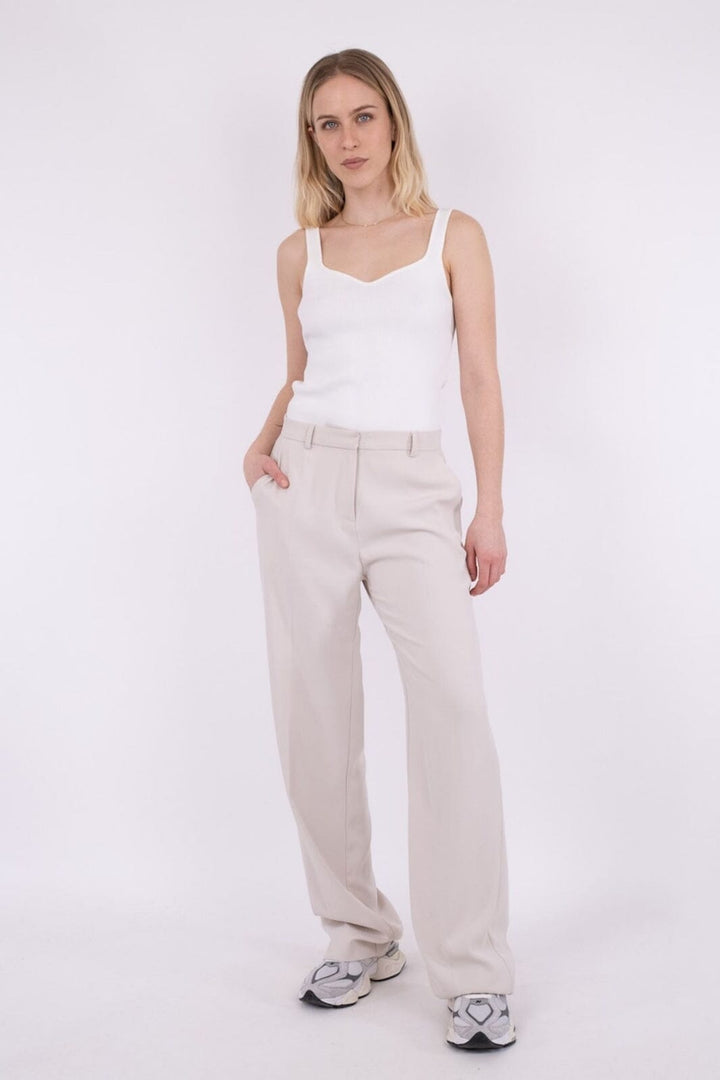 Neo Noir - Hanora Knit Top - White