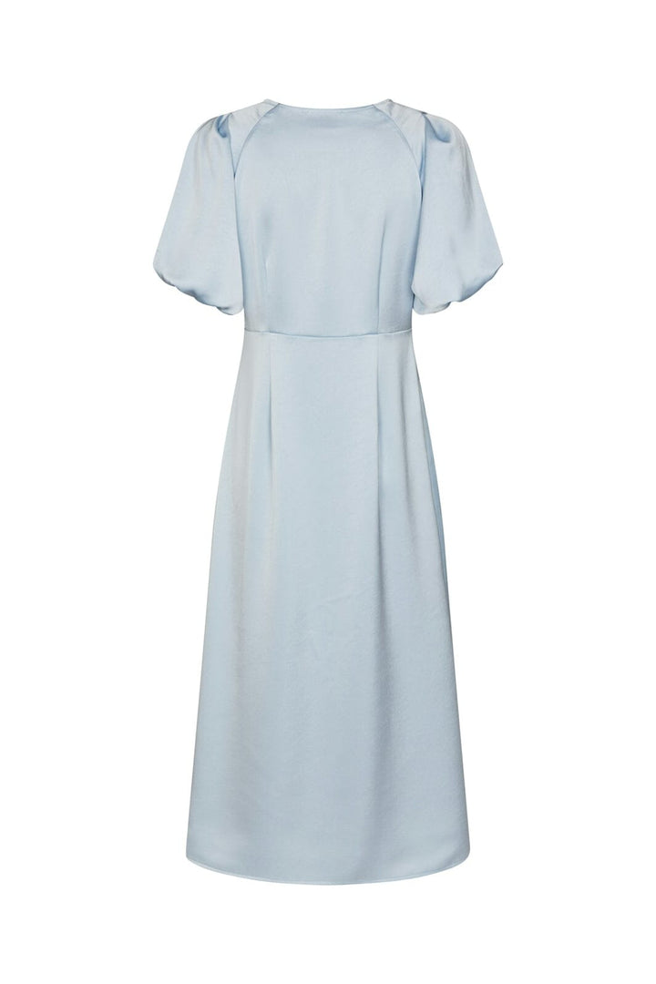 Neo Noir - Illana Heavy Sateen Dress 162521 - 145 - Light Blue