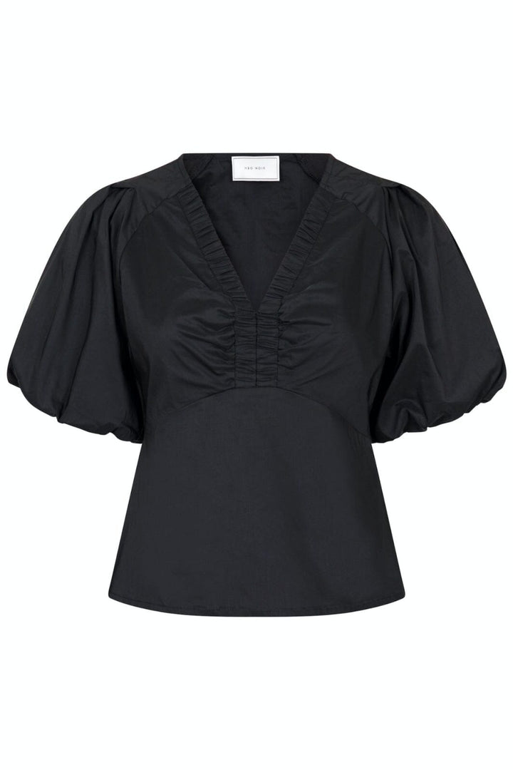 Neo Noir - Irina Poplin Blouse - Black