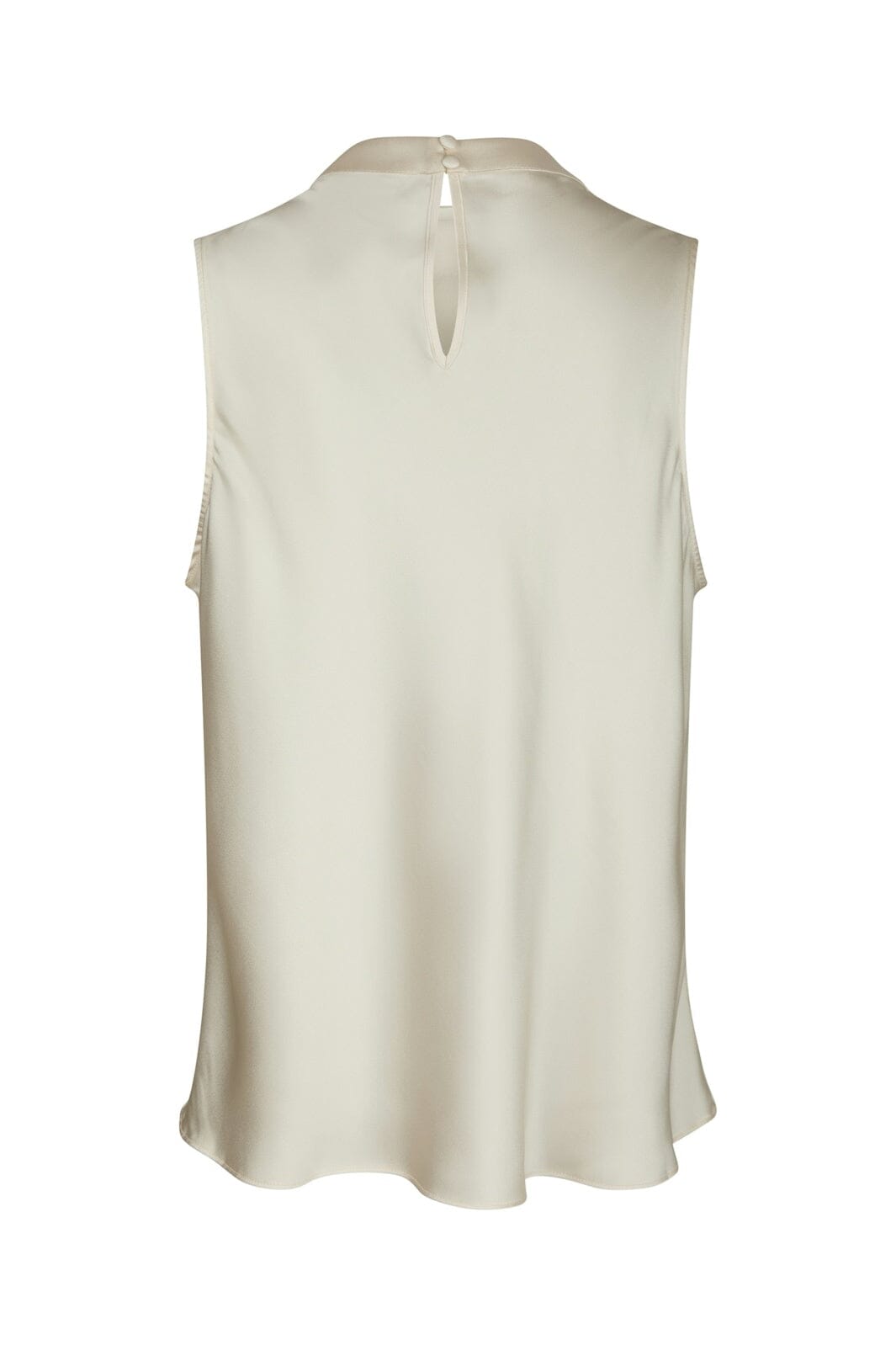 Neo Noir - Isola Drapy Satin Top 167873 - 122 - Creme