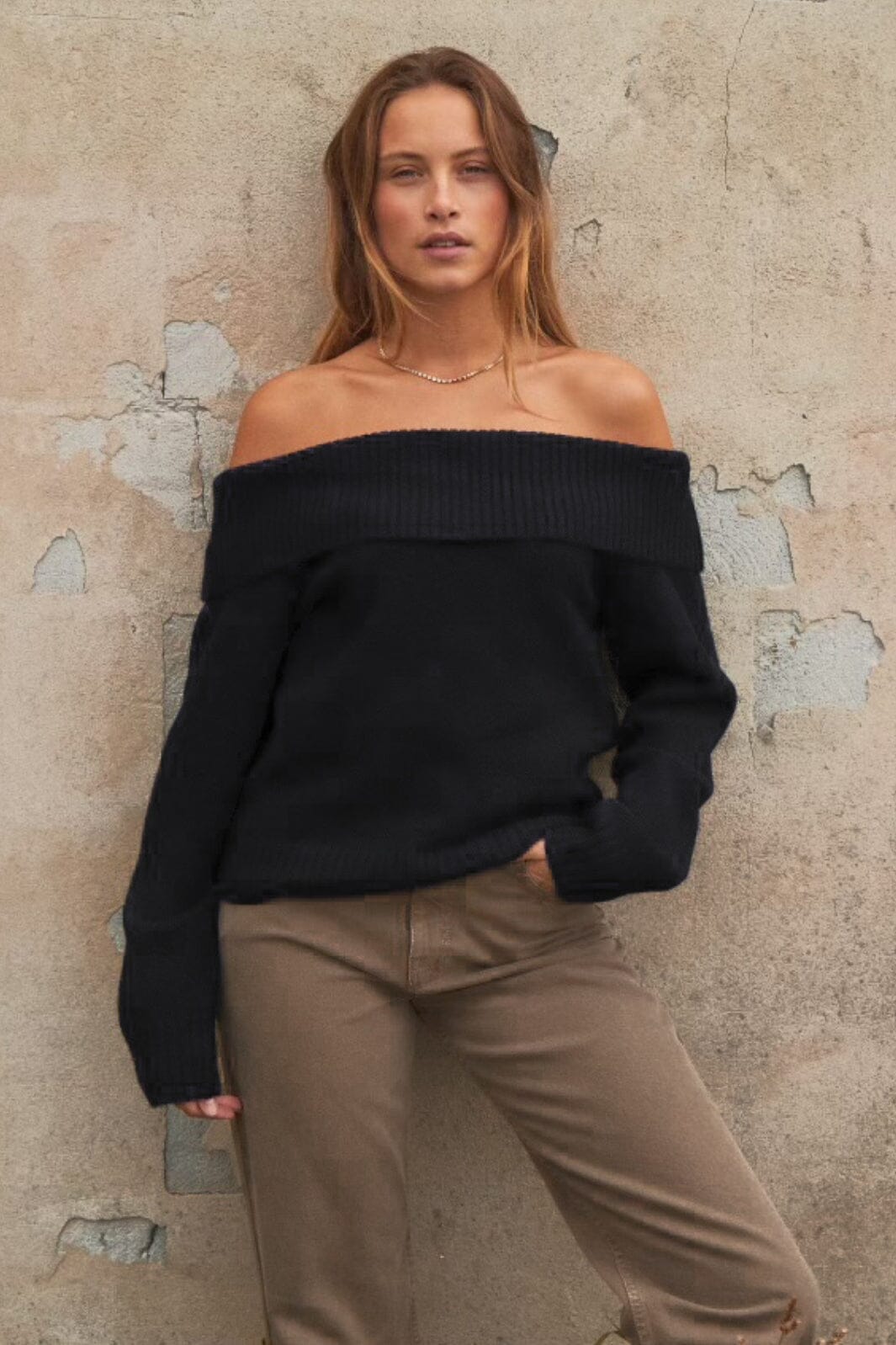 Neo Noir - Jane Knit Blouse - Black