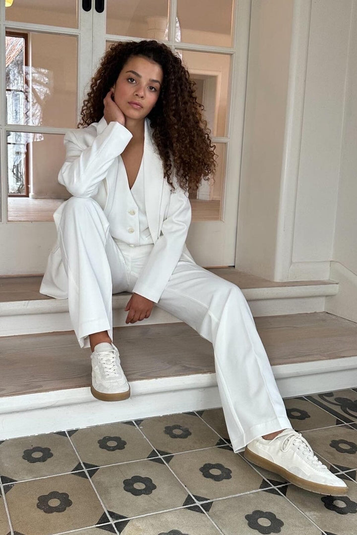 Neo Noir - Jarmon Melange Blazer - White