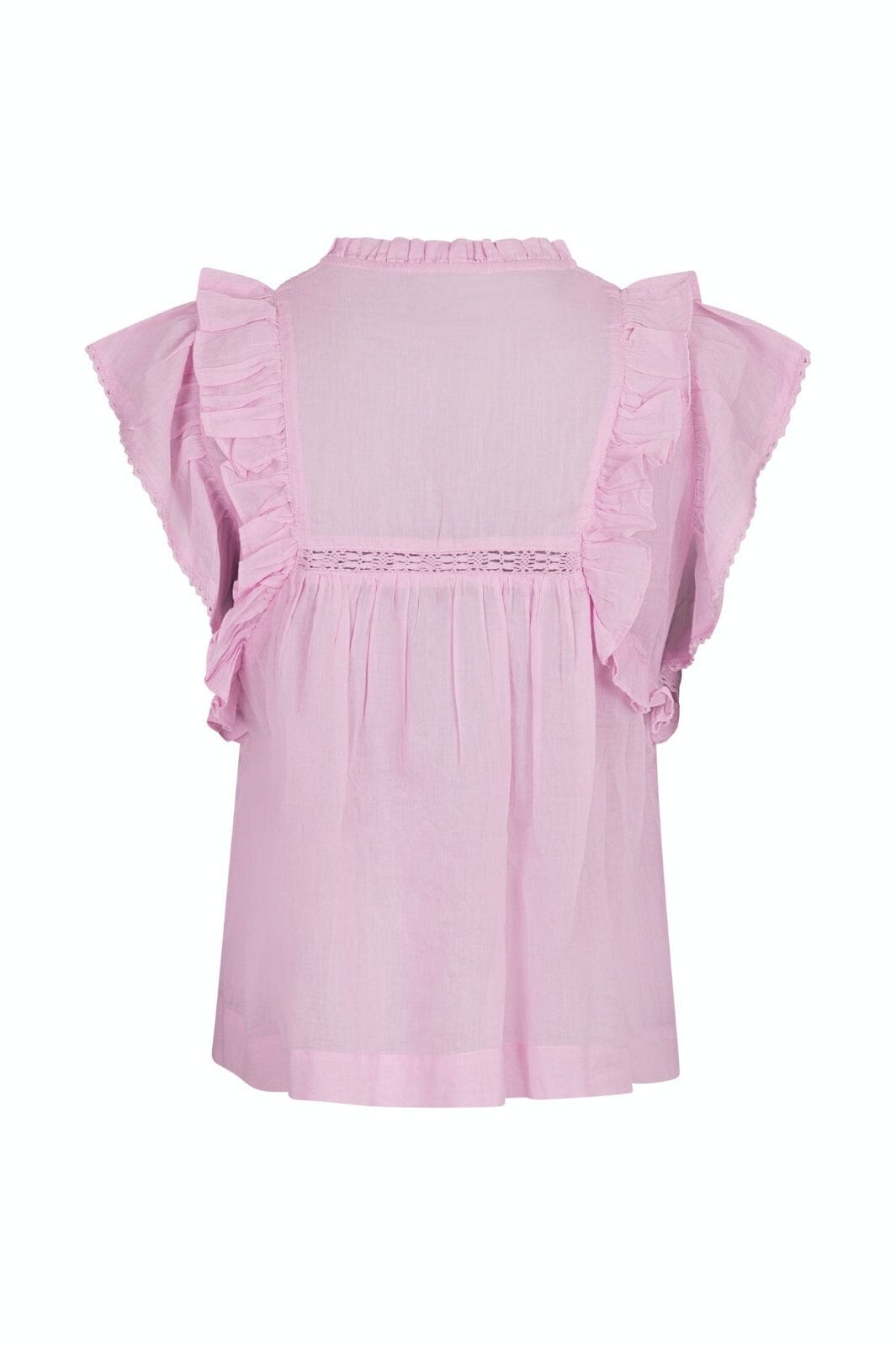 Neo Noir - Jayla S Voile Top - ROSE