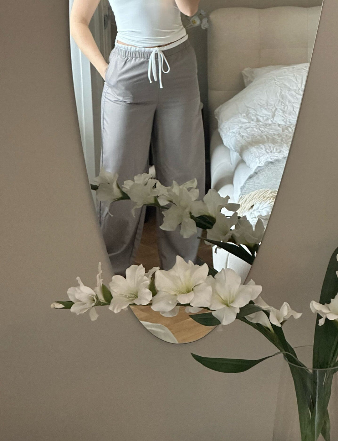 Neo Noir - Julius Pants - Grey Melange