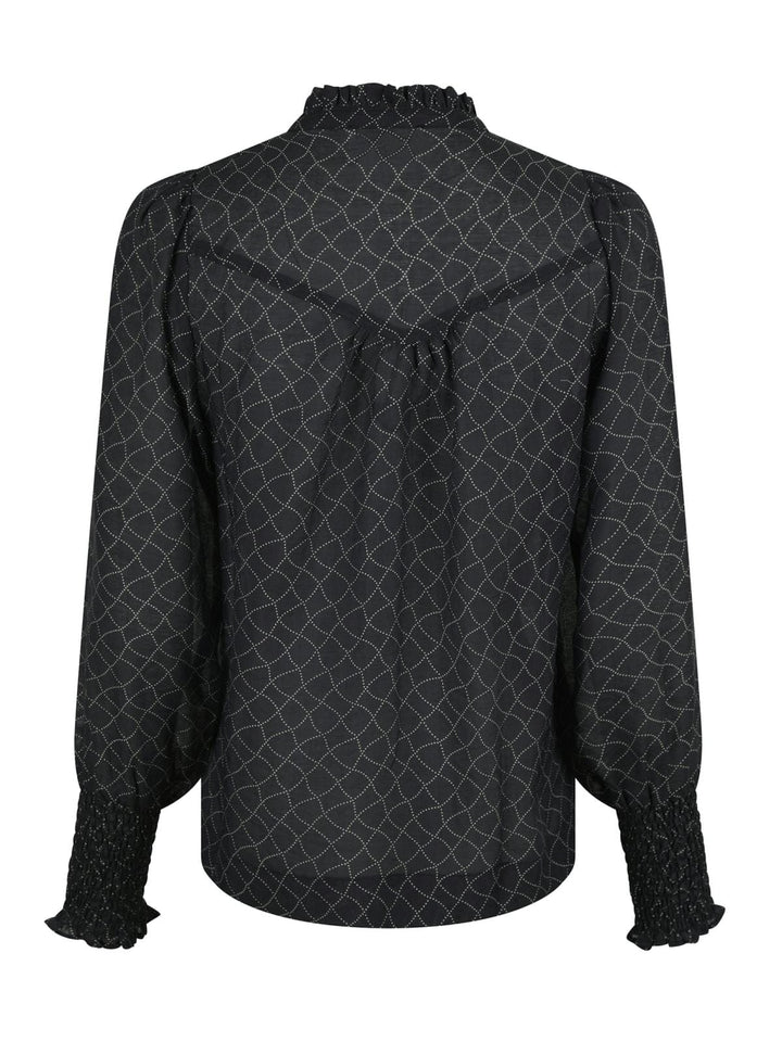 Neo Noir - Karia Illusion Blouse - Black