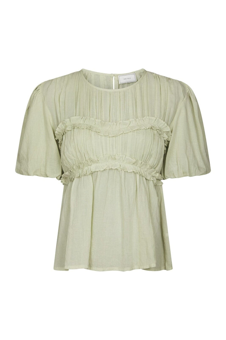 Neo Noir - Kiril S Voile Blouse 166388 - 236 - Pistachio